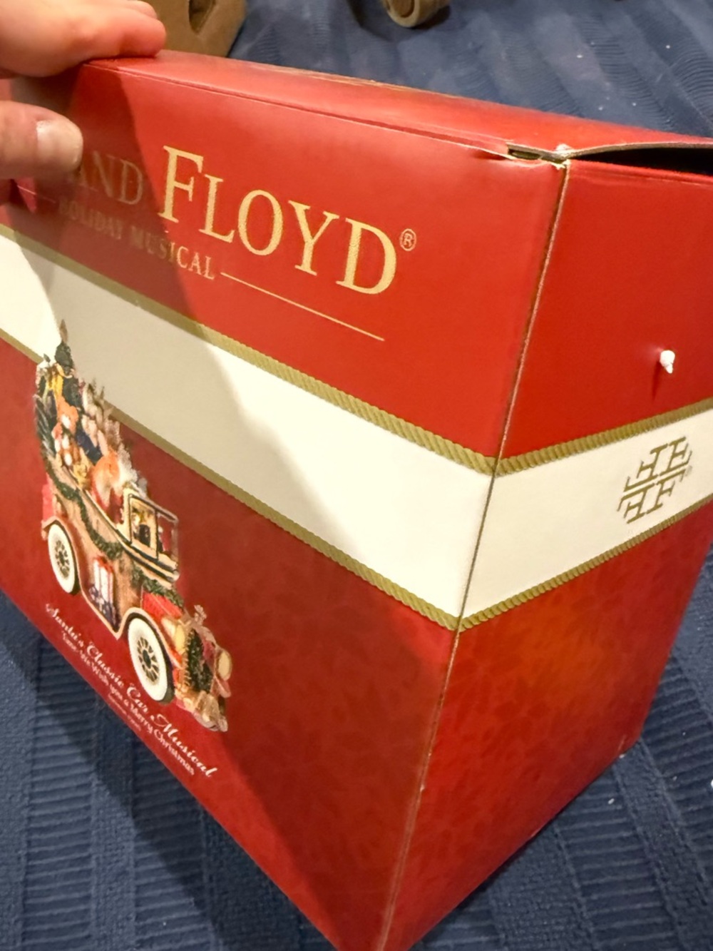 Fitz and Floyd Santa's Classic Car Musical Christmas figurine - new in box - Picture 7 of 9